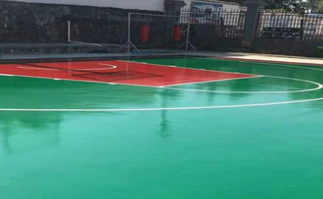 黔东南篮球场翻新地面